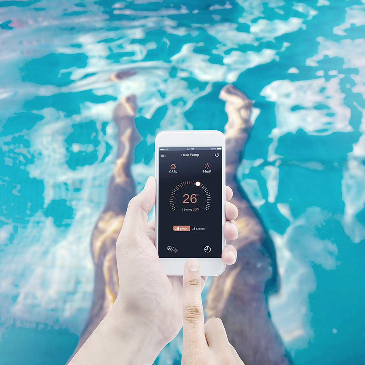 heating and dehumidifying