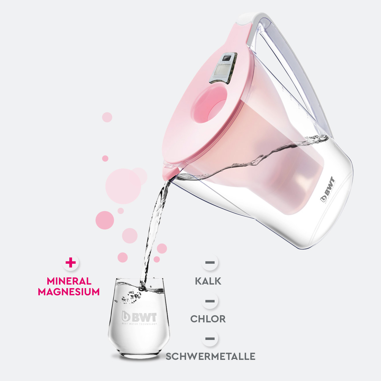 Filtro BWT Magnesium Mineralizer - Confezione Da 3, Per Caraffe Filtranti, Contro Calcare - Foto 6