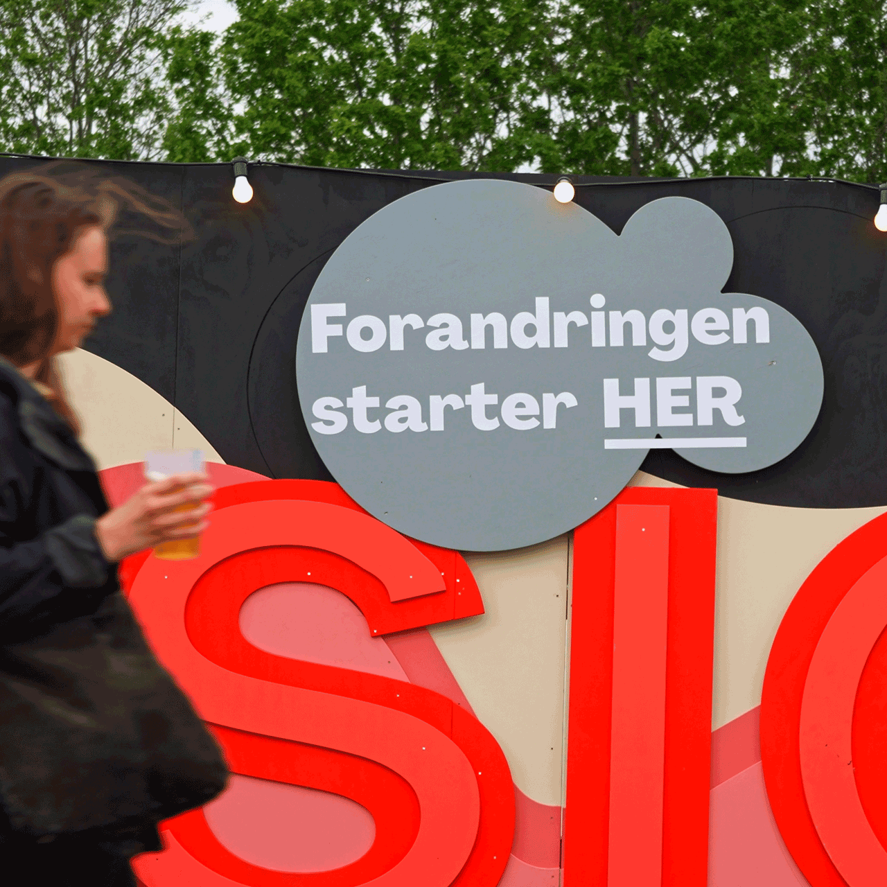 Klimavenlig festival med BWT vandkøler