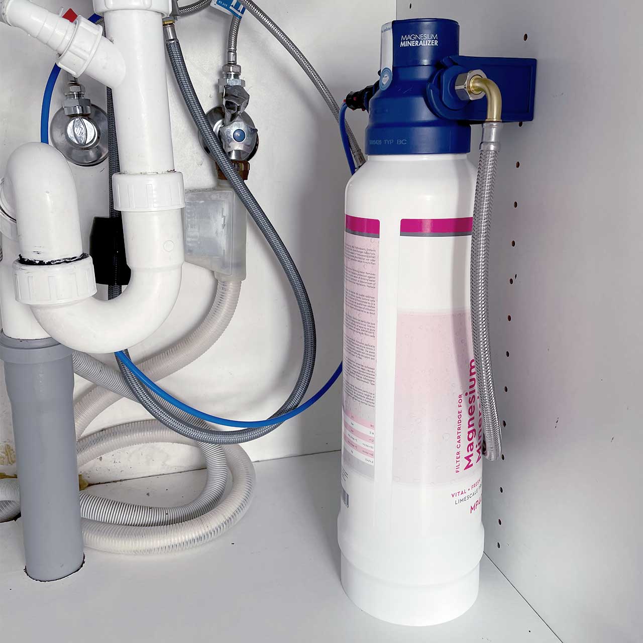 AQAdrink kundecase - Martin - MP400 kalkfilter under vask