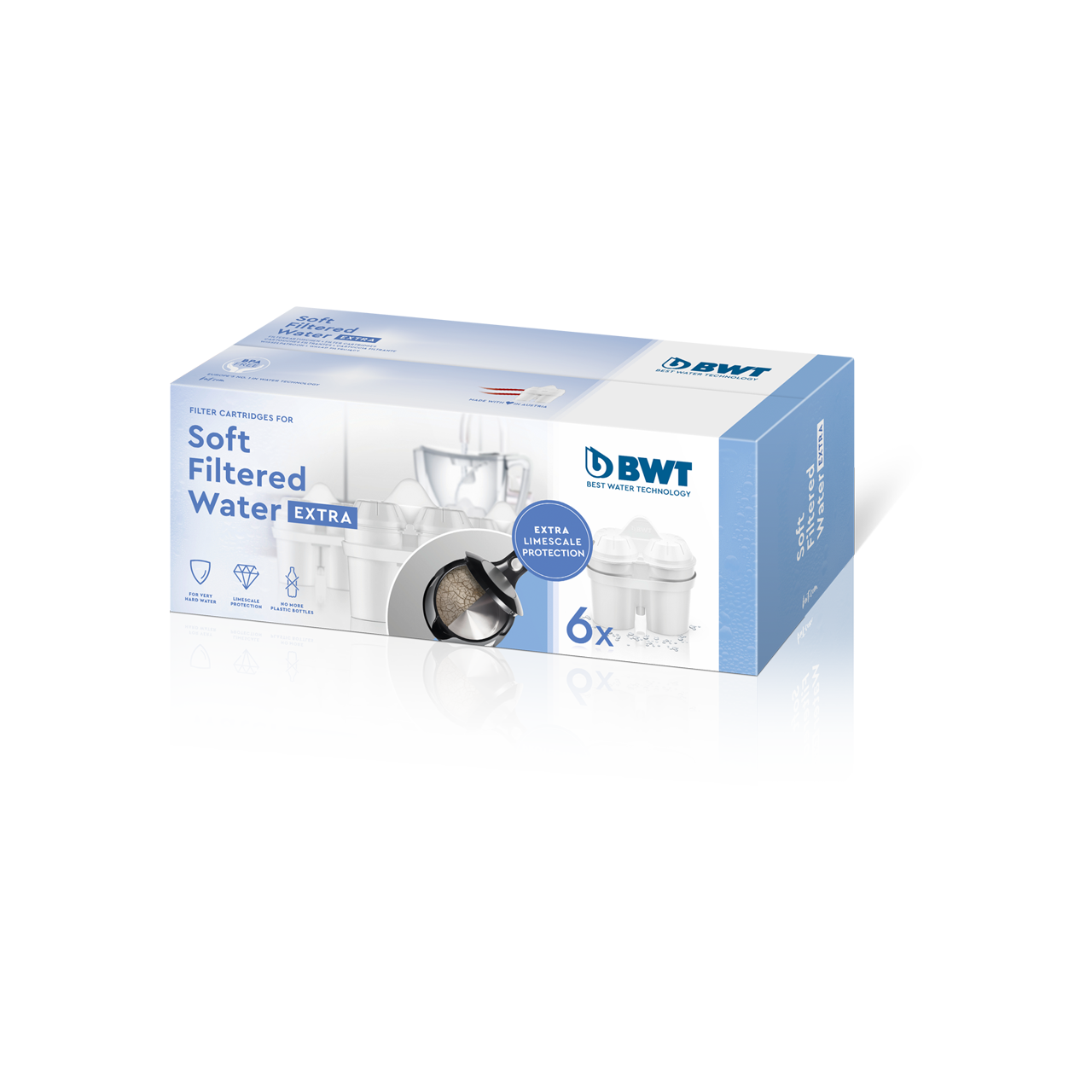 Soft Filtered Water EXTRA 6pack BWT