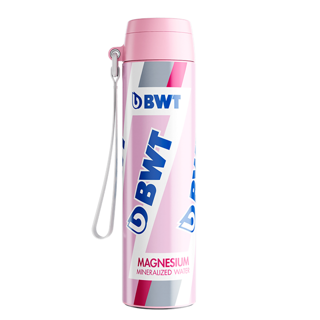 BWT pink vacuum flask hot cold