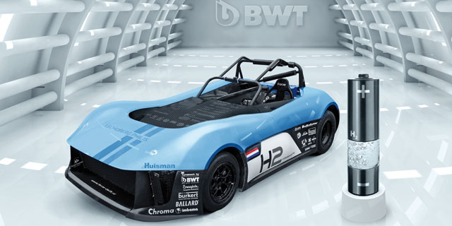 BWT hydrogen fuel cell concept car