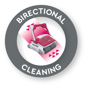 Bidirectional cleaning