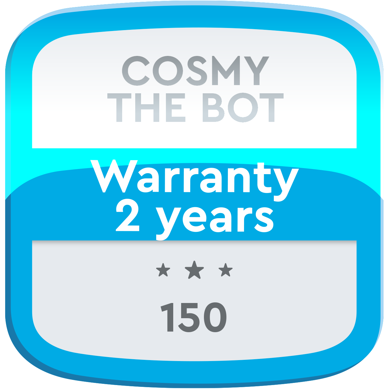 2 years warranty