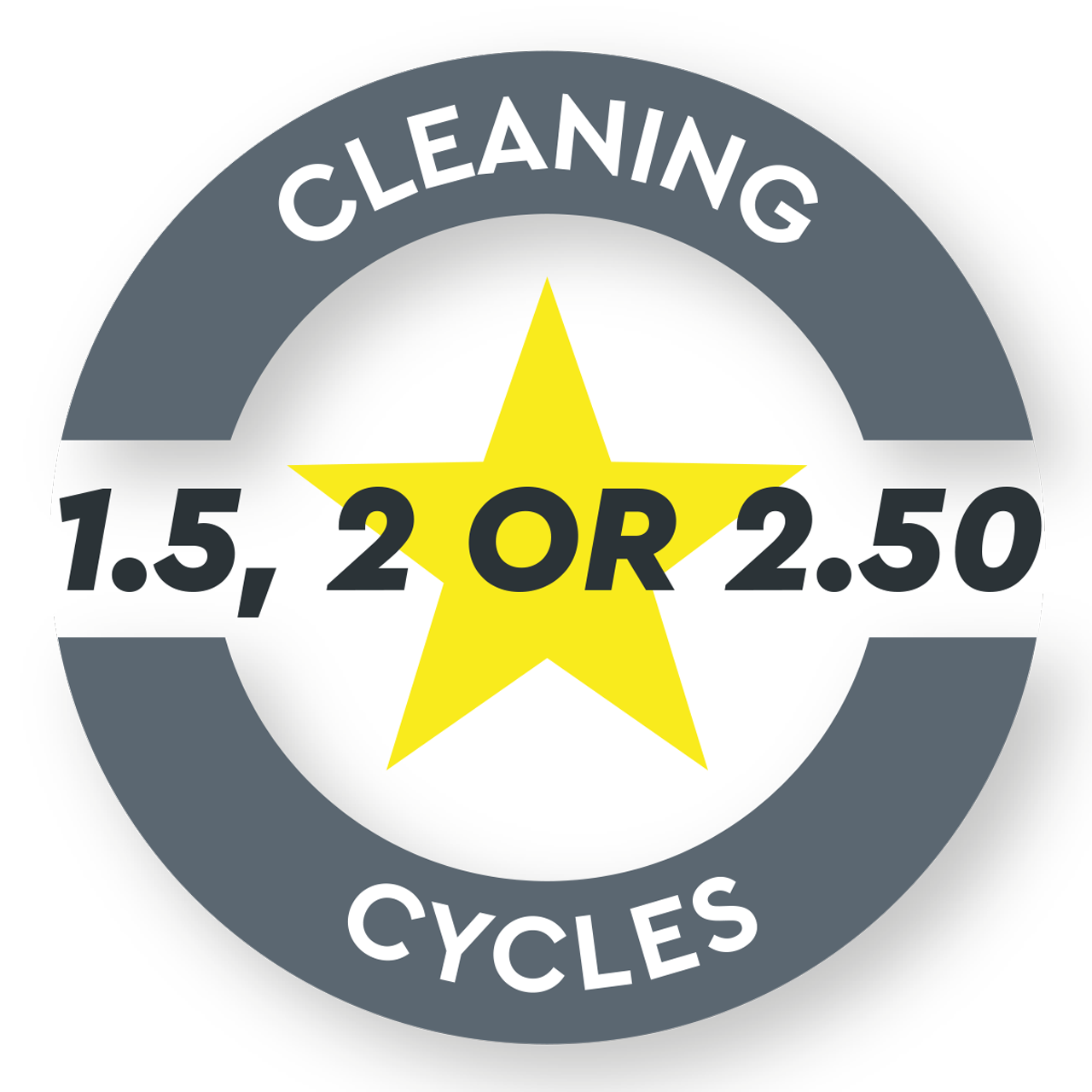 Cosmy Star cleaning cycles