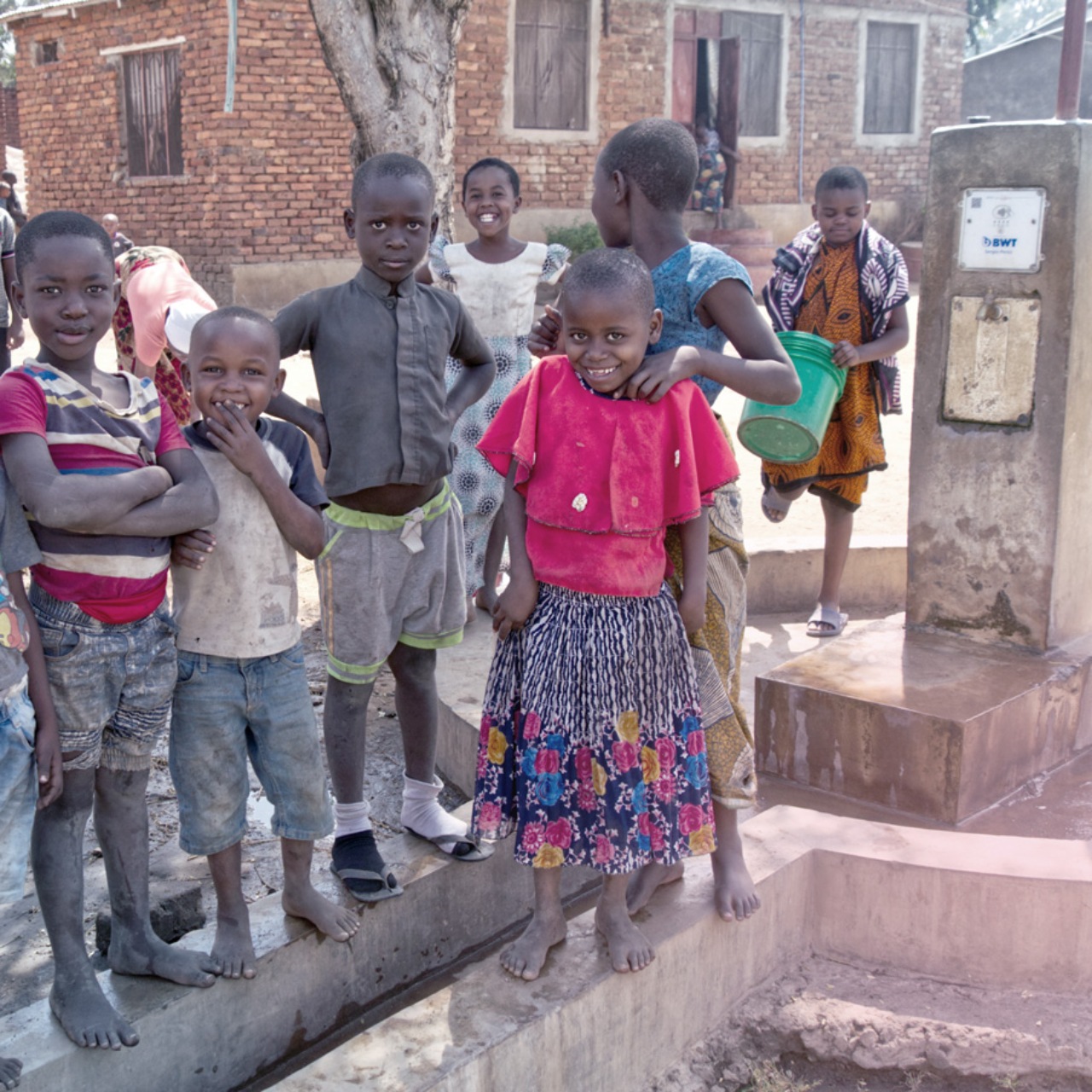 Drinking well project in Kenya