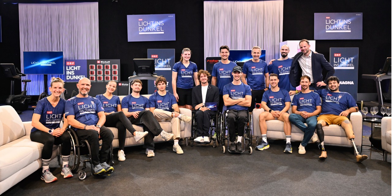 BWT and Windhager Team at Licht ins Dunkel Gala 2025