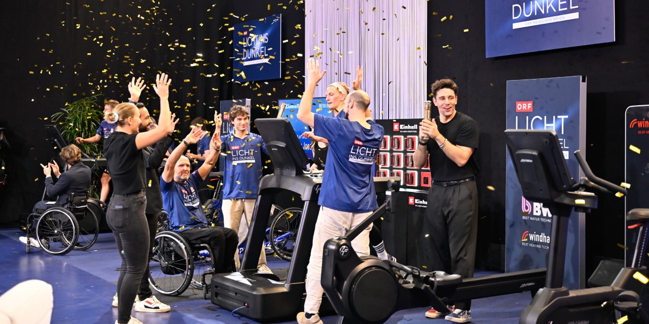 BWT and Windhager Team at Licht ins Dunkel Gala 2025