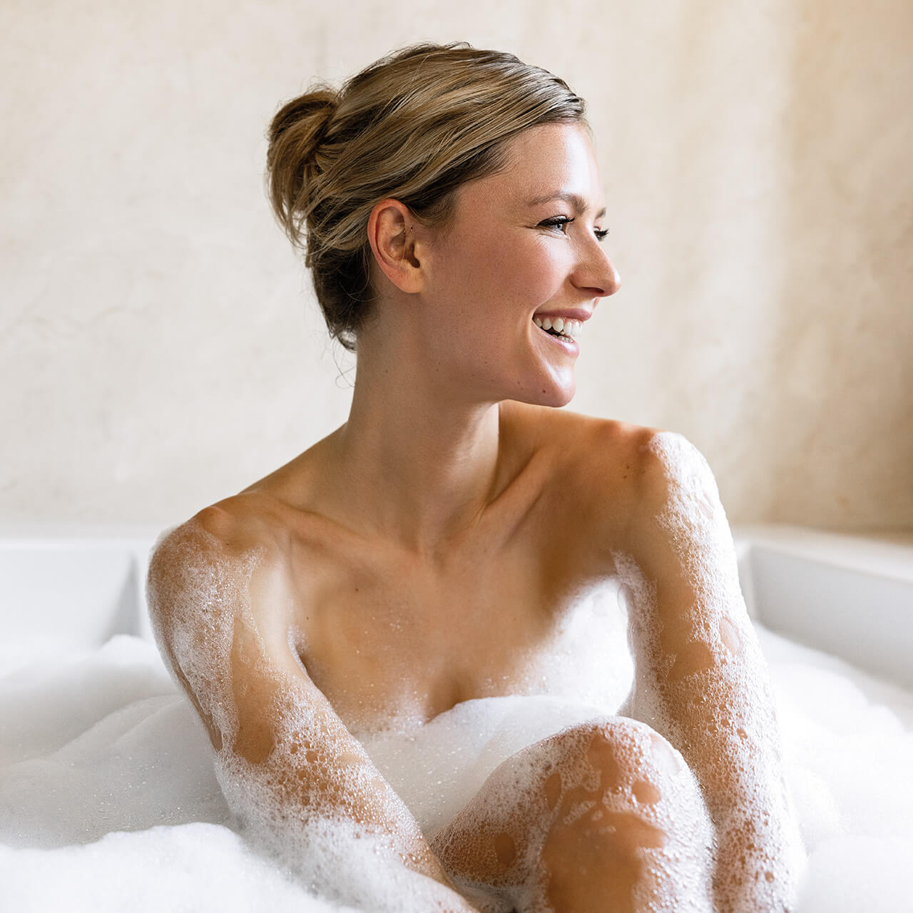 Perlwasser in Dusche und Bad