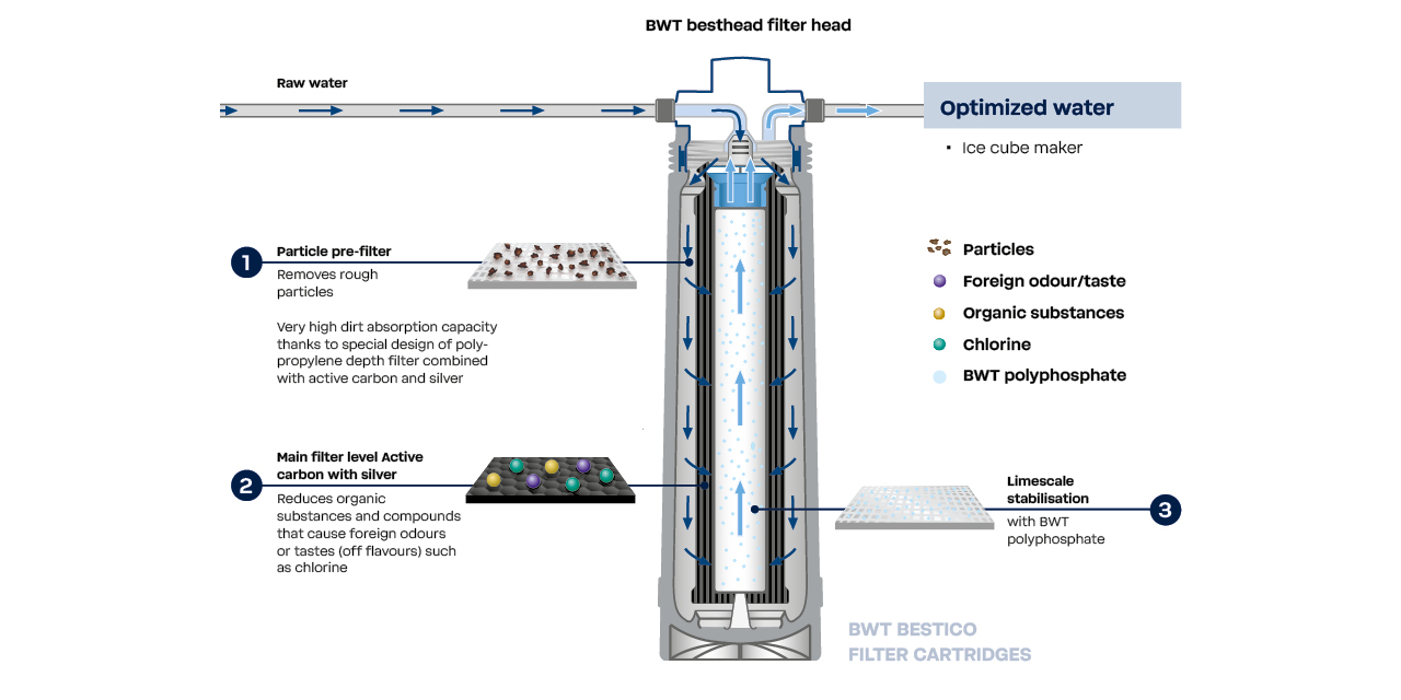 Filter cross-section