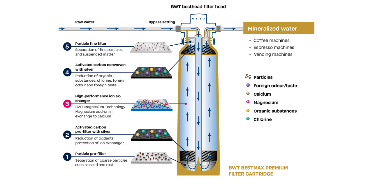 Filter cross-section