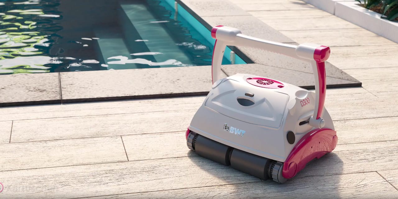 Pool robot clean pool