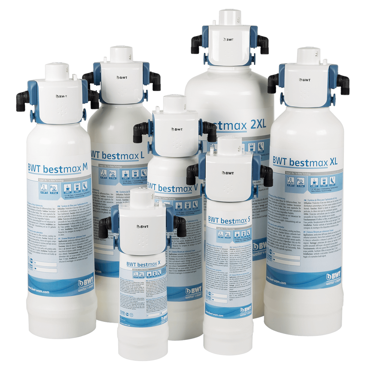 more Wasserfilter ca Bestmax XL Filterkerze 6800 L BWT water 