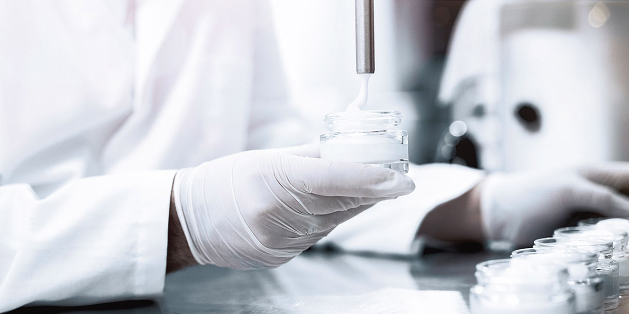 Creme being produced using purified water