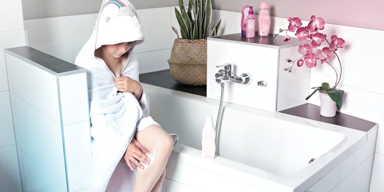 Pflege von Kinderhaut