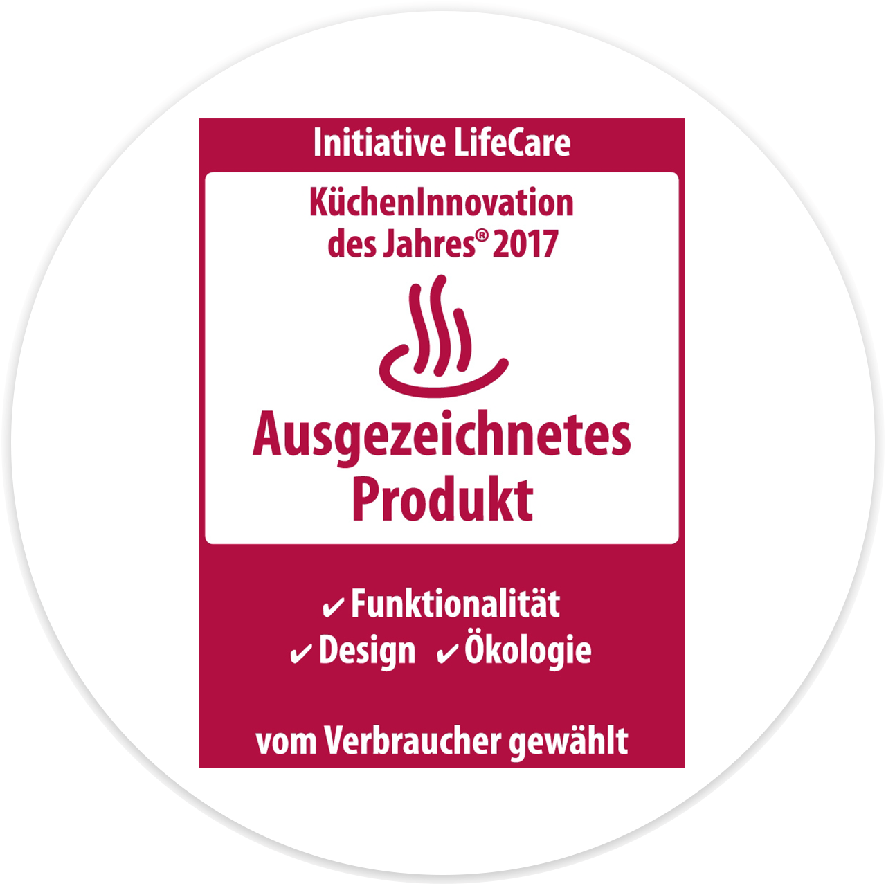 Kücheninnovation des Jahres 2017