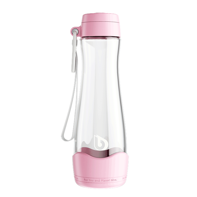 Glass bottle refill pink