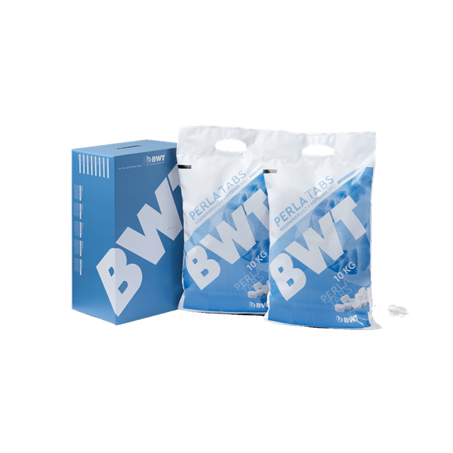 2 sacs de sel régénérant BWT avec emballage