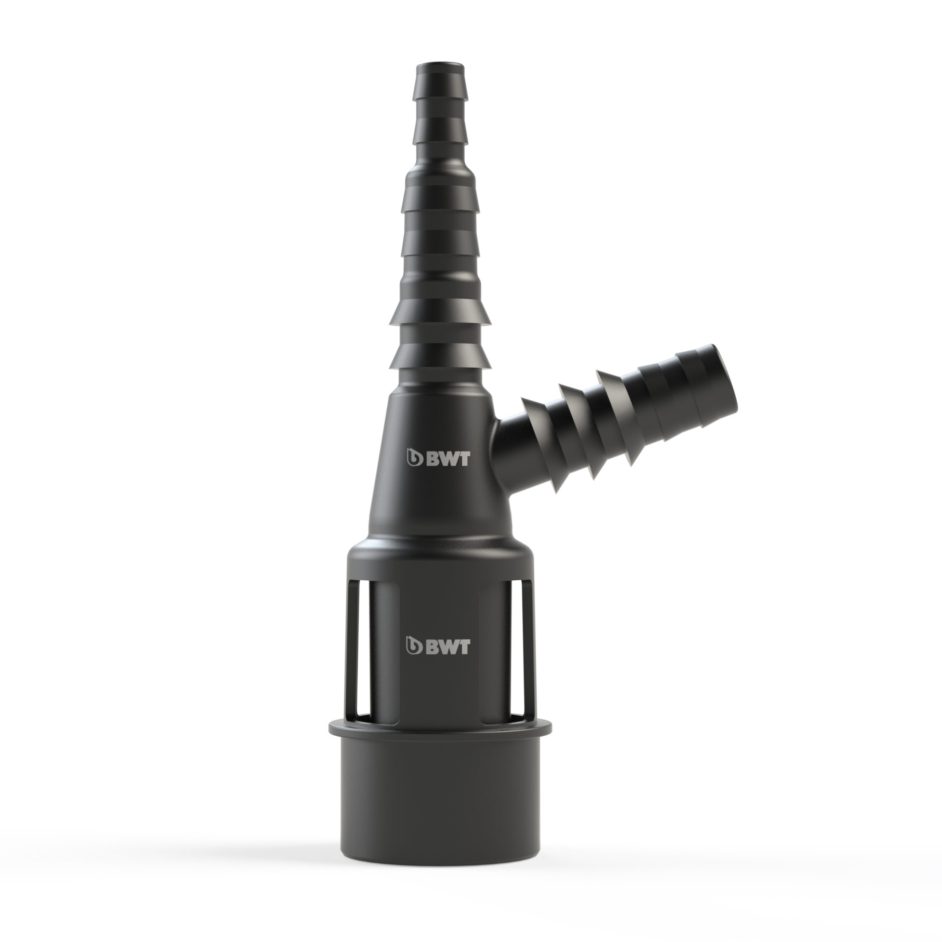 Raccord d'eau de rinçage pour une séparation hygiénique de l'eau potable et des eaux usées