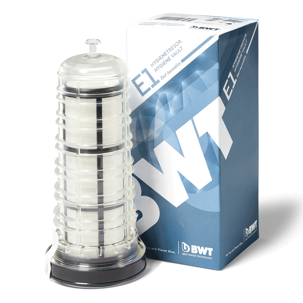 Coffre-fort hygiénique avec emballage.