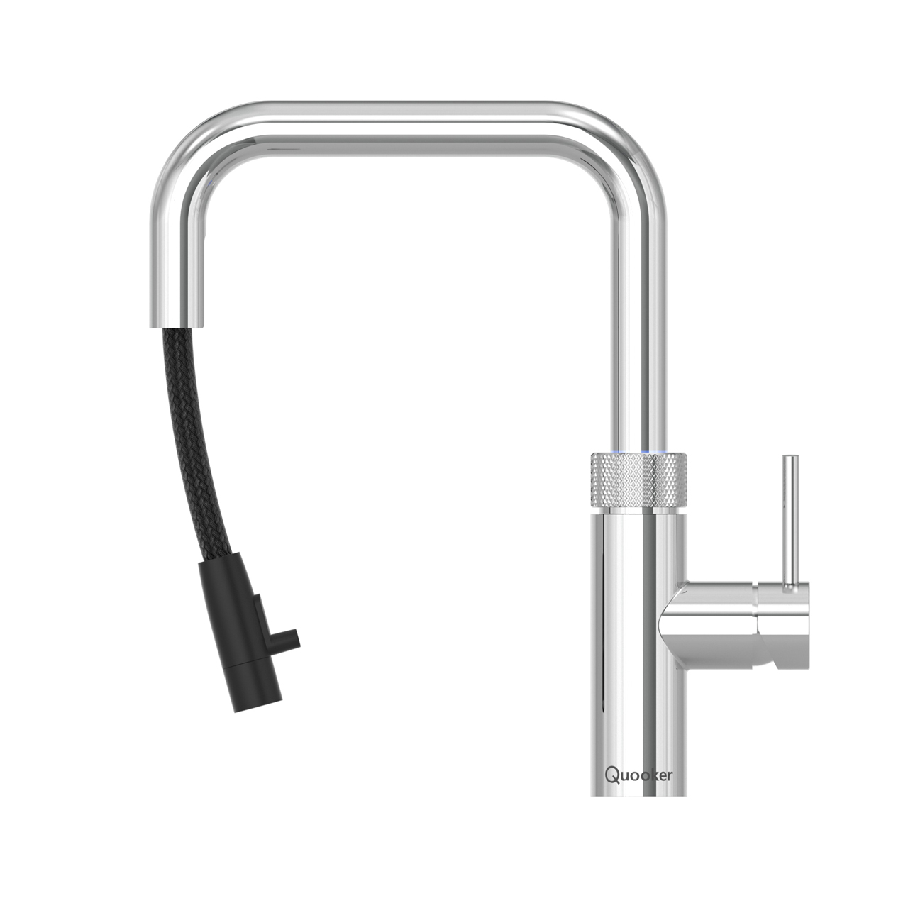 Douchette de rinçage extractible du robinet BWT Quooker.