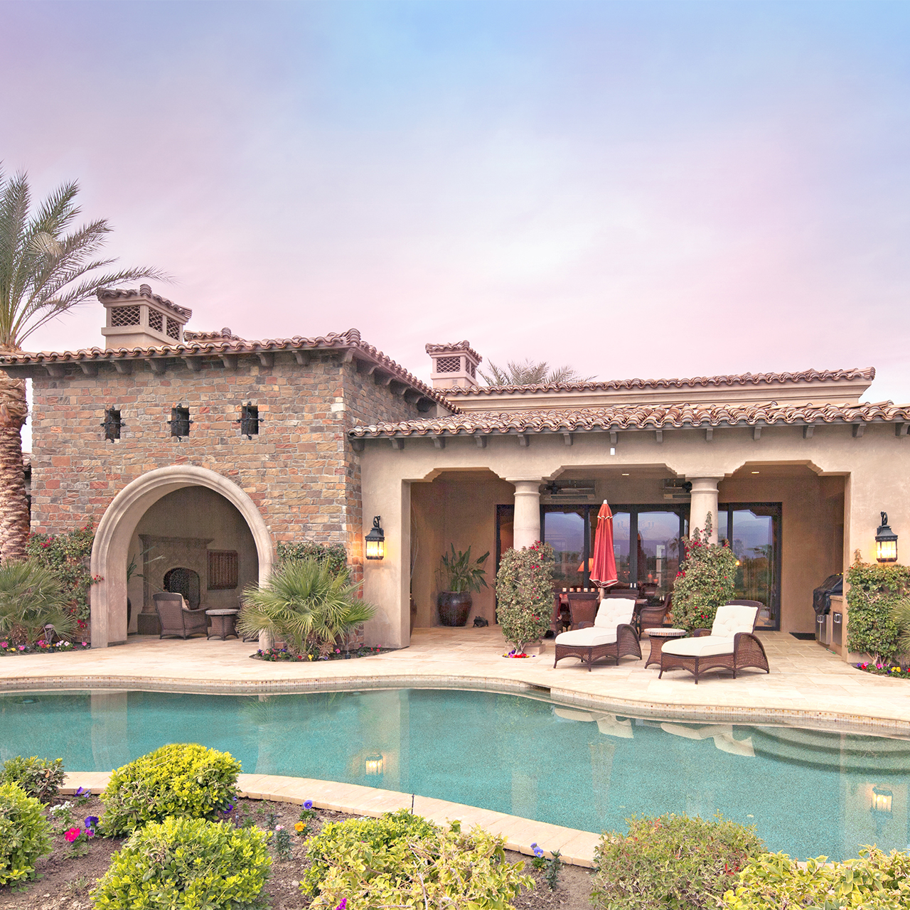 American residential pool