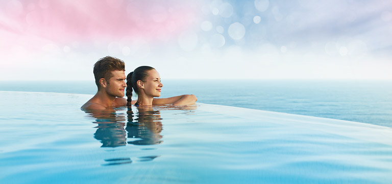 Bannière ambiance accessoires pour piscine