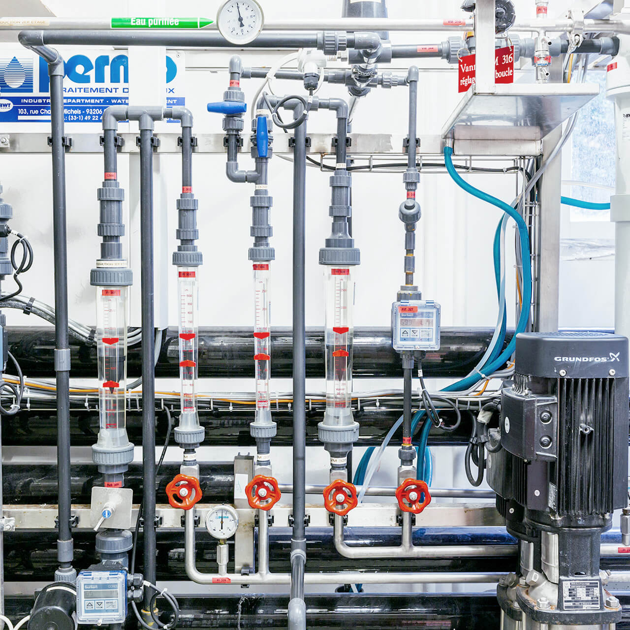 Nos so­lu­tions de trai­te­ment de l'eau