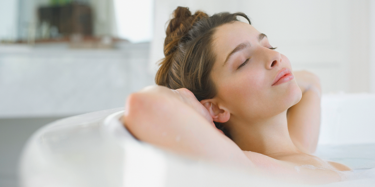 Weiches Wasser Badewanne