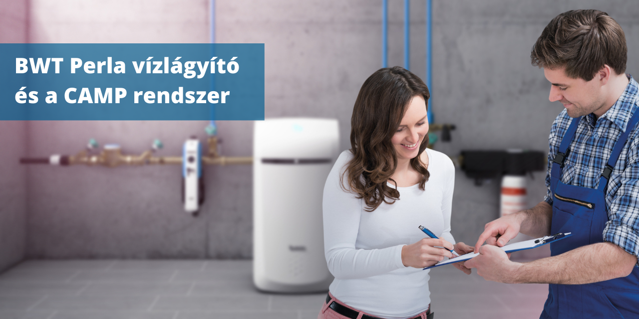 BWT PERLA vizlagyito es a CAMP digitalis rendszer