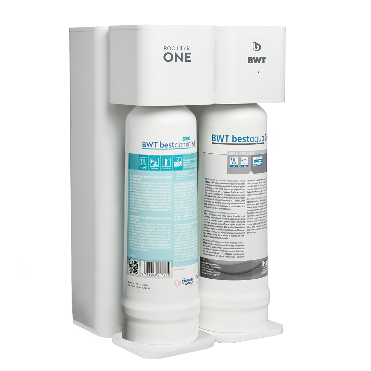 BWT ROC Clinic ONE fordított ozmózisos víztisztító rendszer l