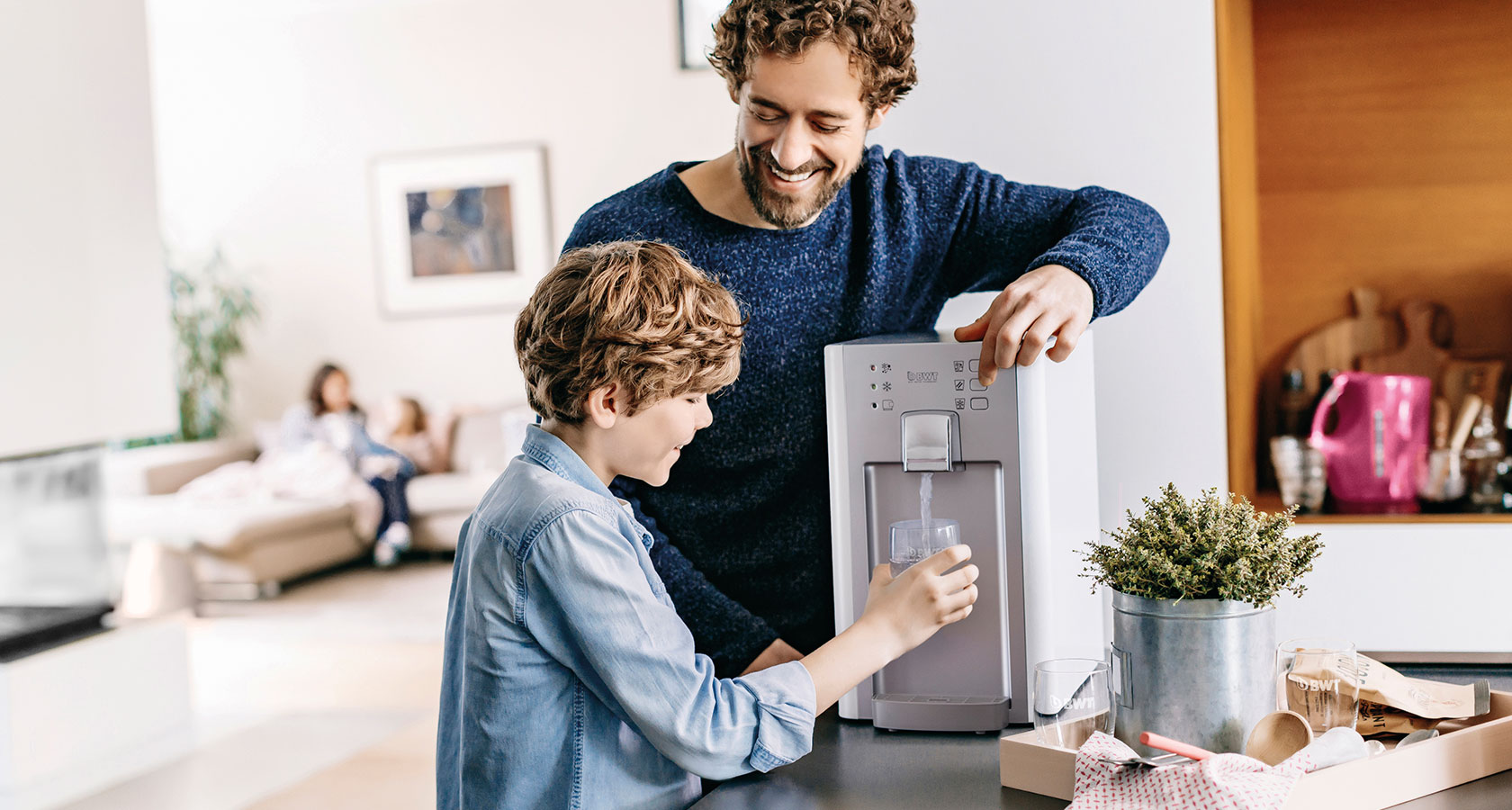 BWT, frigogasatore, trattamento acqua, domestico, depurazione, depuratore, AQA drink