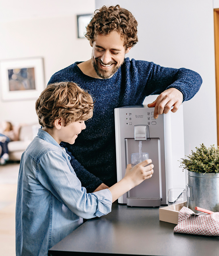 BWT, frigogasatore, trattamento acqua, domestico, depurazione, depuratore, AQA drink