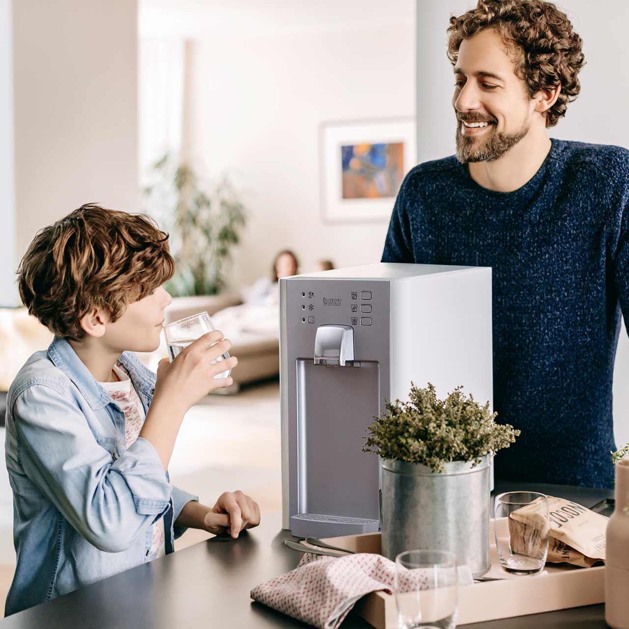 BWT, trattamento acqua, domestico, depurazione, depuratore, frigogasatore, AQA drink