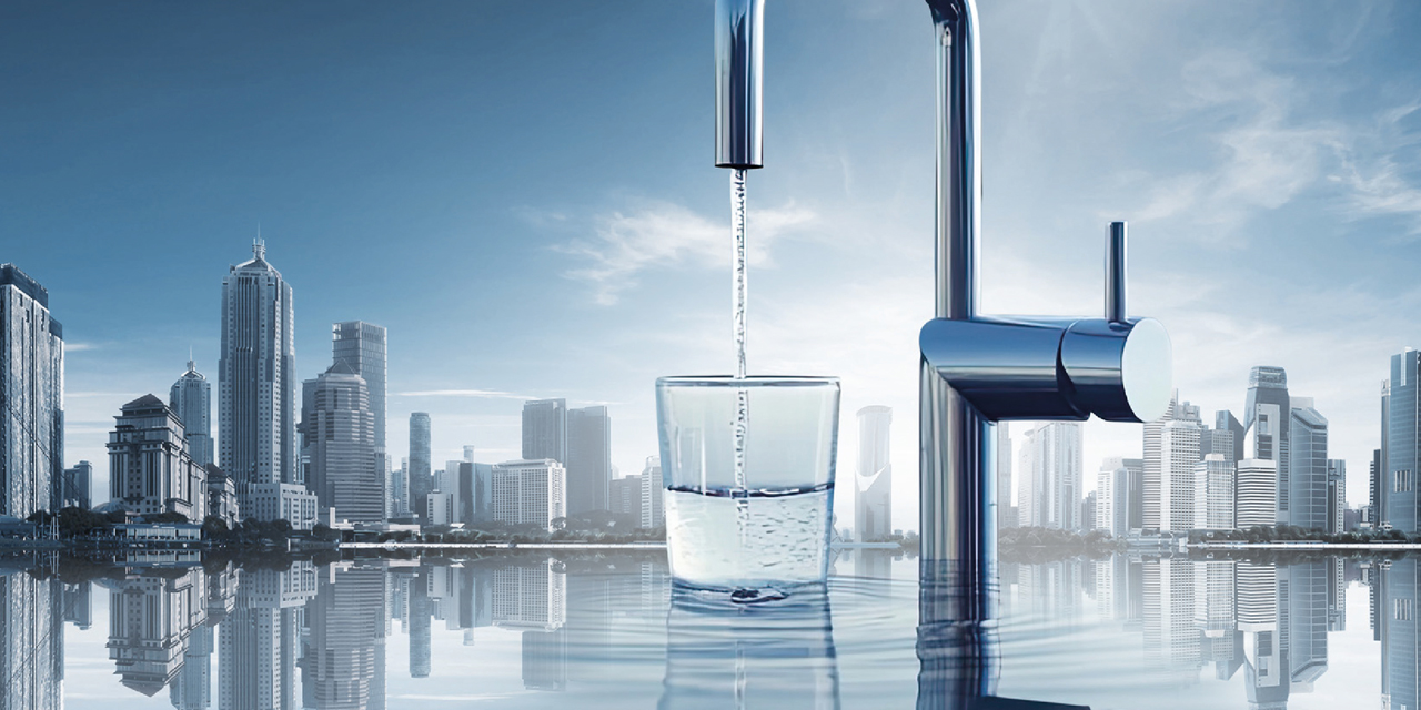 OnePipe Pearlwater acqua addolcita e mineralizzata da un unico tubo