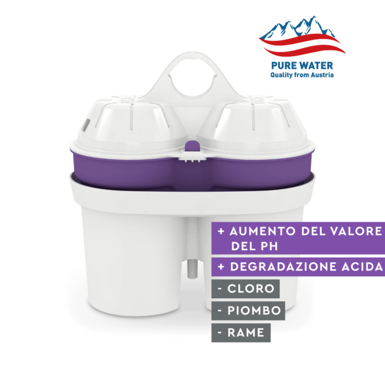 Balanced Alkalized Water Cartridge