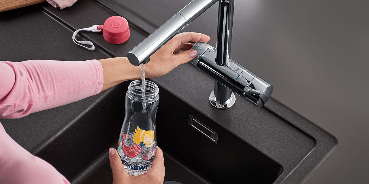 Euroacque Kit Microfiltrazione Per Acqua Da Bere Mod. RIVER ARGENTO 3