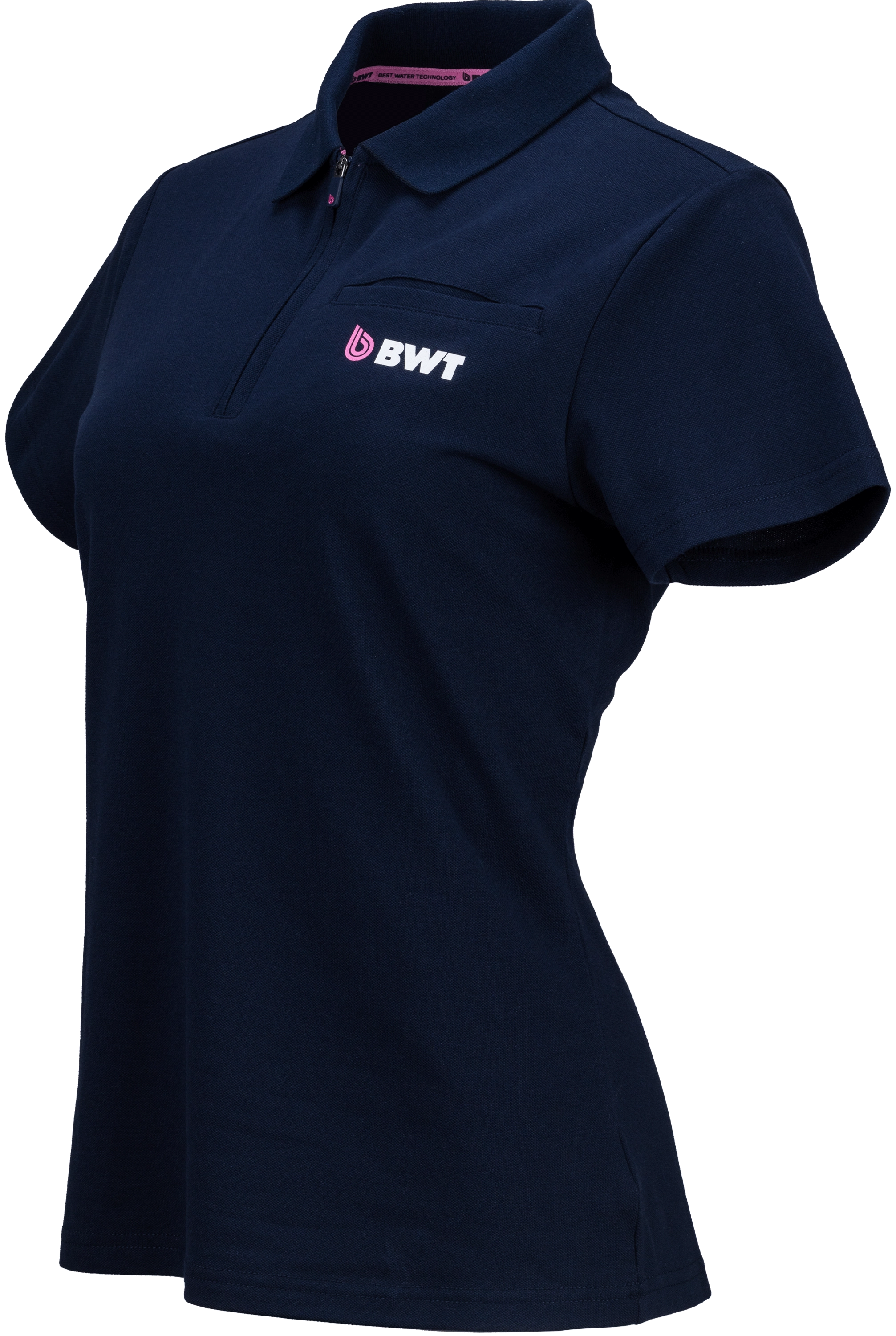 02_BWT_Poloshirt_2026_Blue_Female_Front_Left_3000px