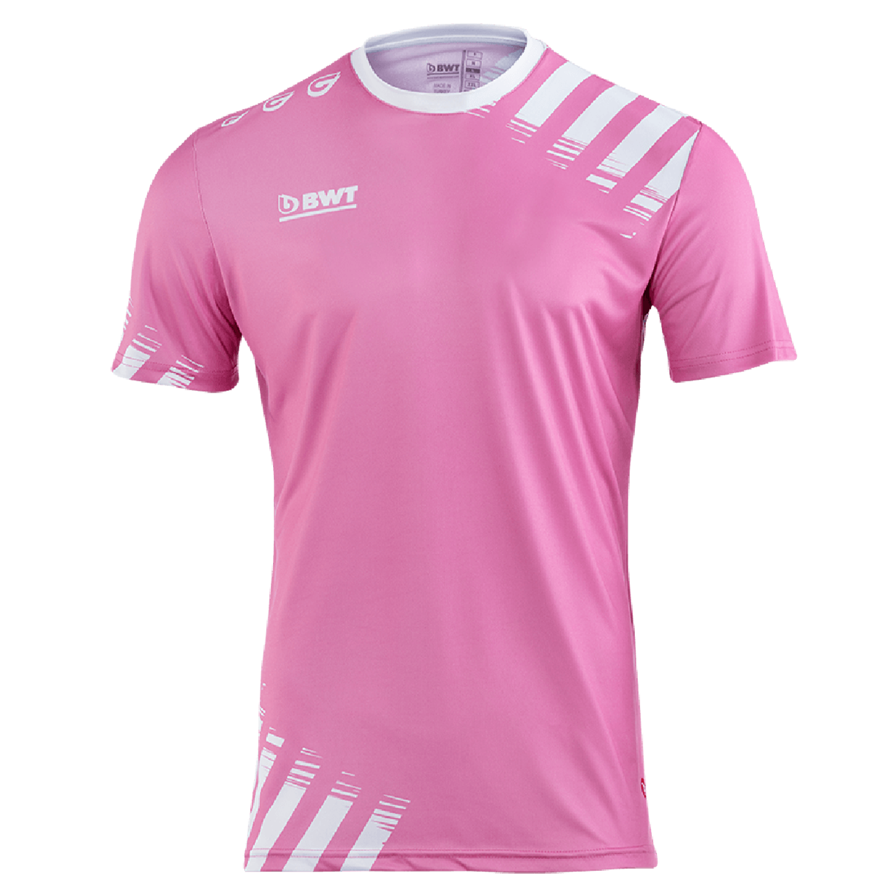BWT One Football Shirt Maglietta rosa anteriore