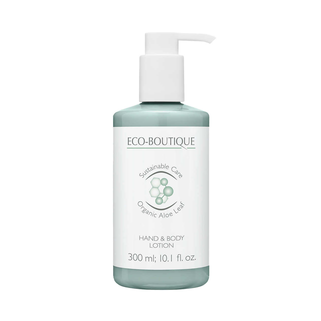 Bodylotion von Eco Boutique im Pumpspender