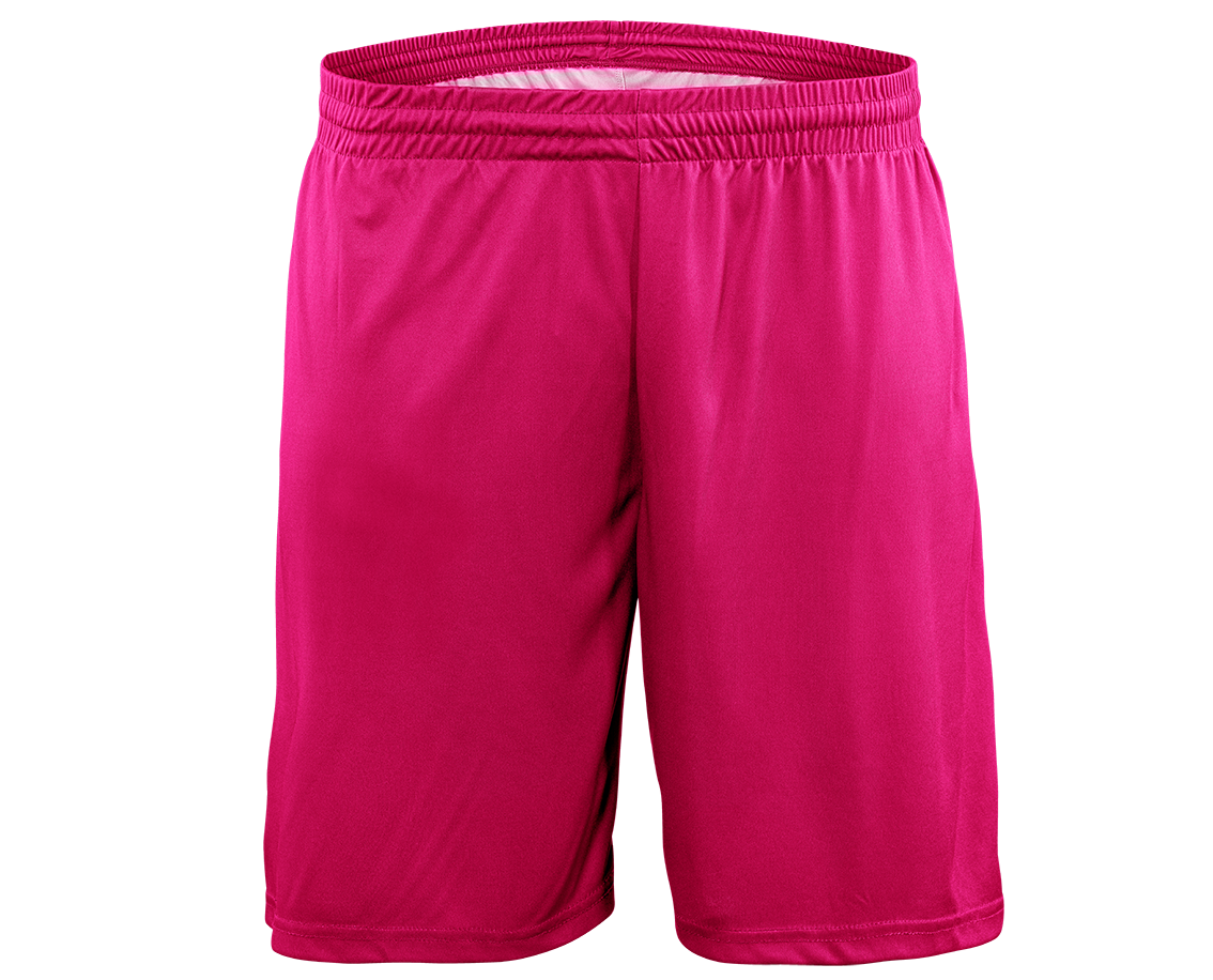 kurze Trainingshose magenta