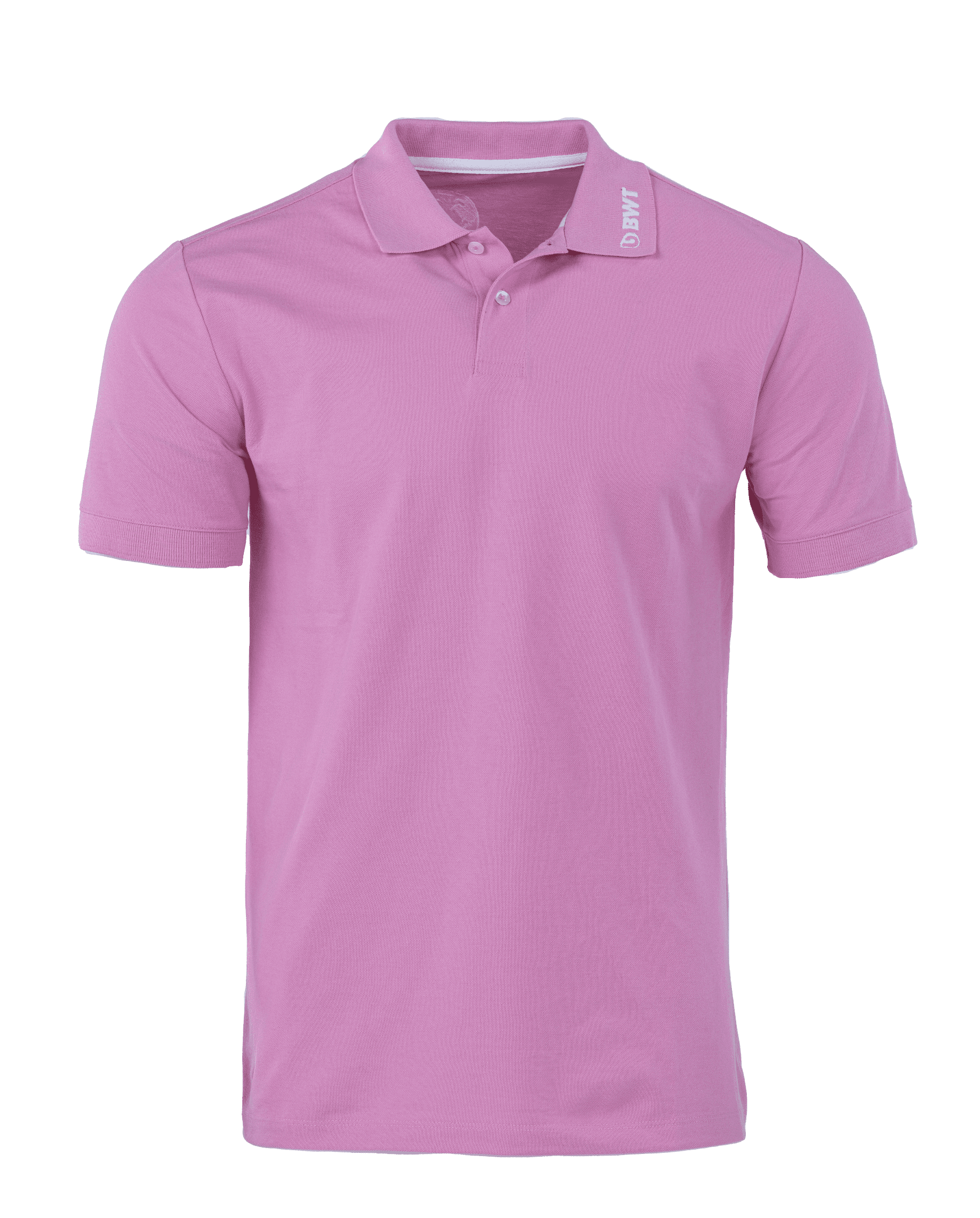 Mens polo shirt in pink from BWT