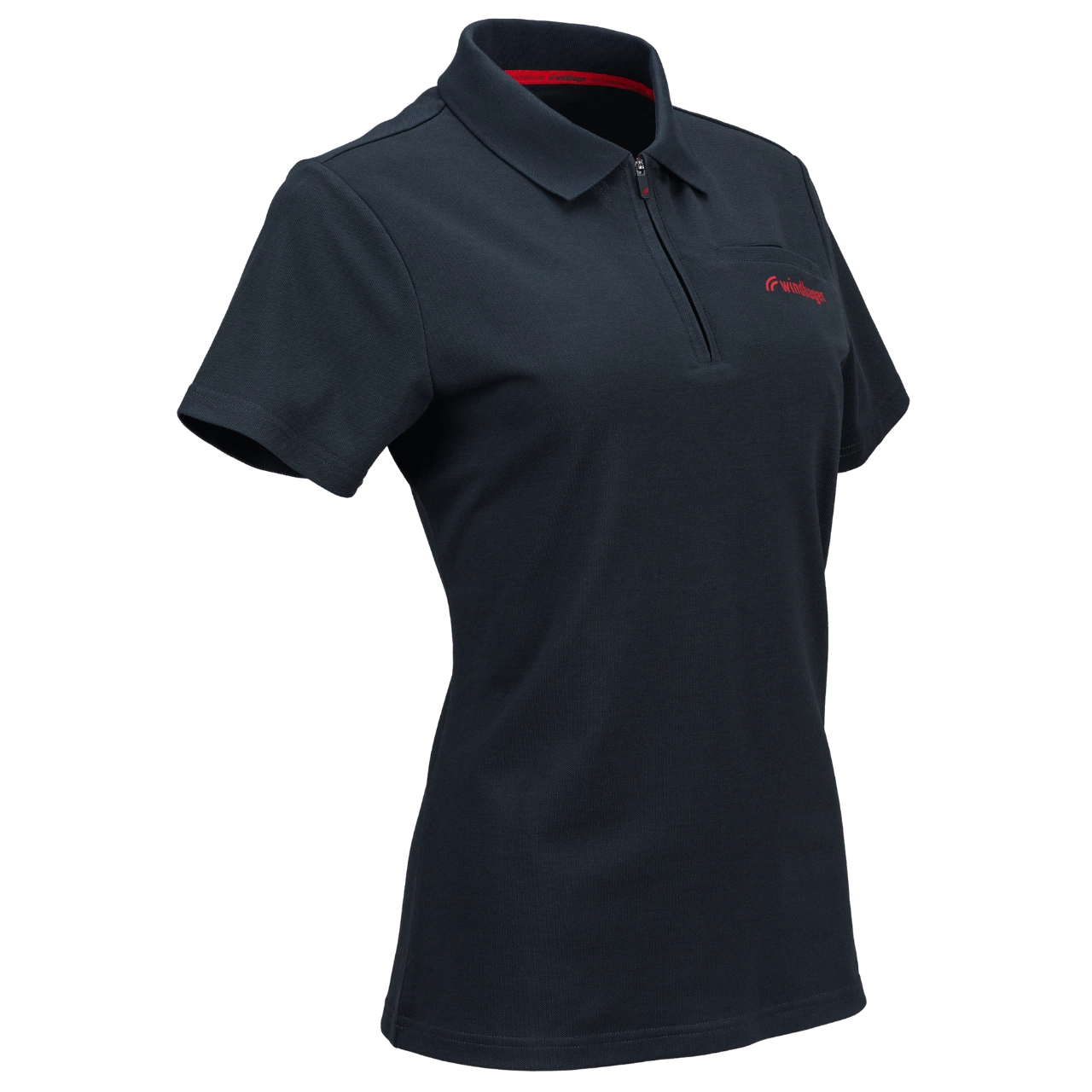 02_Windhager_Poloshirt_2026_Anthrazit_Female_Front_Left