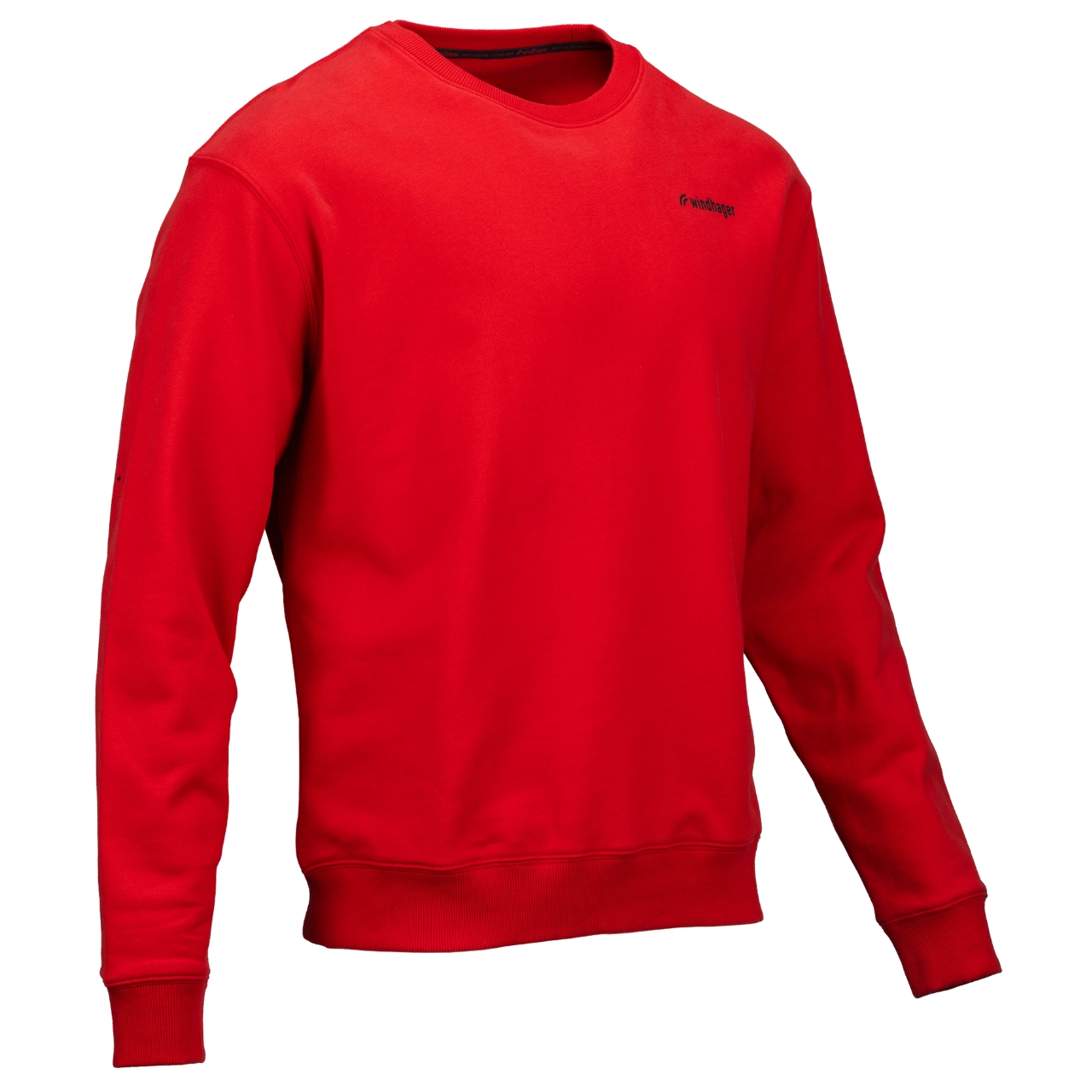 02_Windhager_Sweatshirt_2026_Red_Male_Front_Left