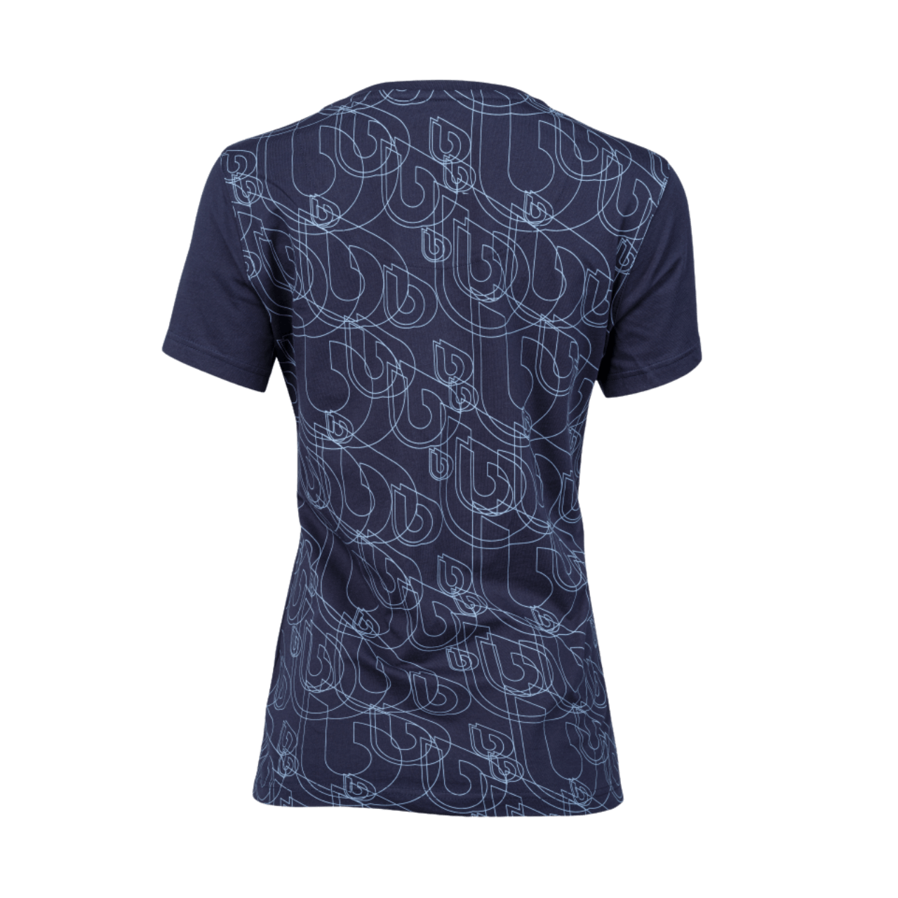 Rückseite des BWT Liefestyle T-Shirt Damen in marineblau