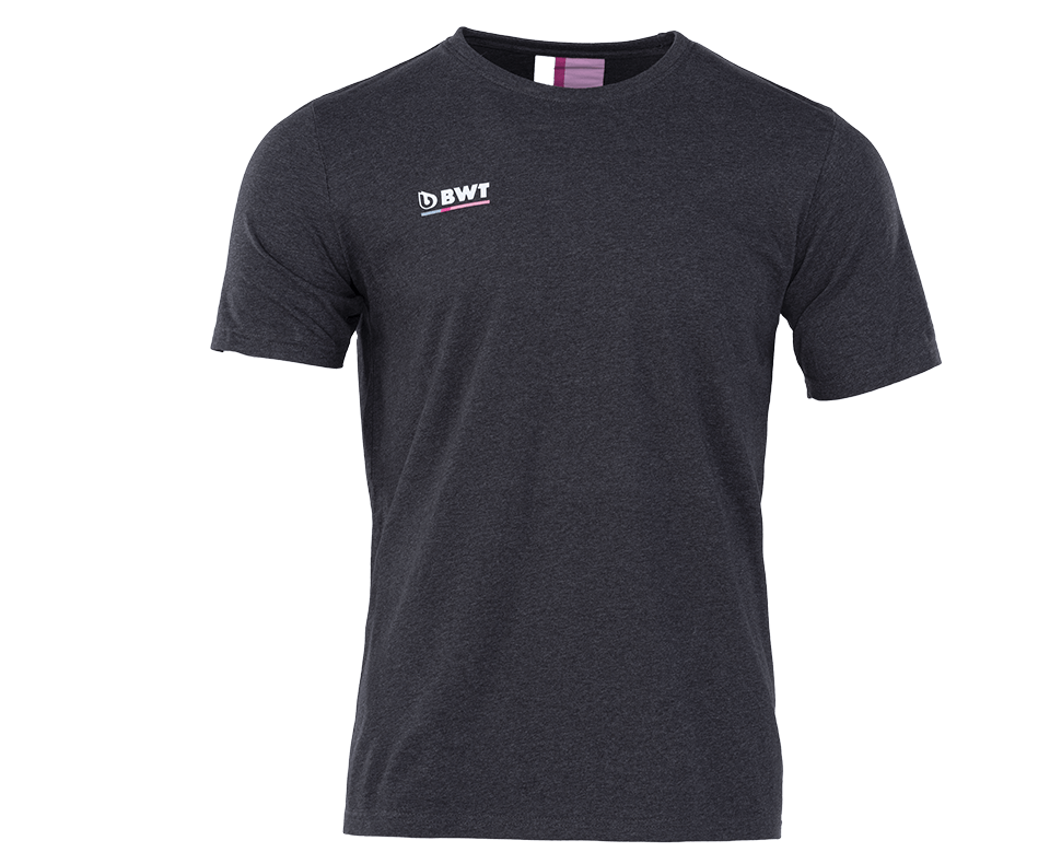 Men's short-sleeved shirt grey