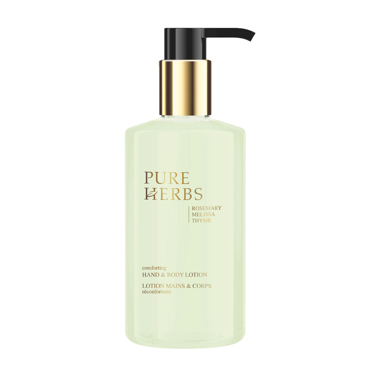Body Lotion by Pure Herbs in Pump Dispenser
