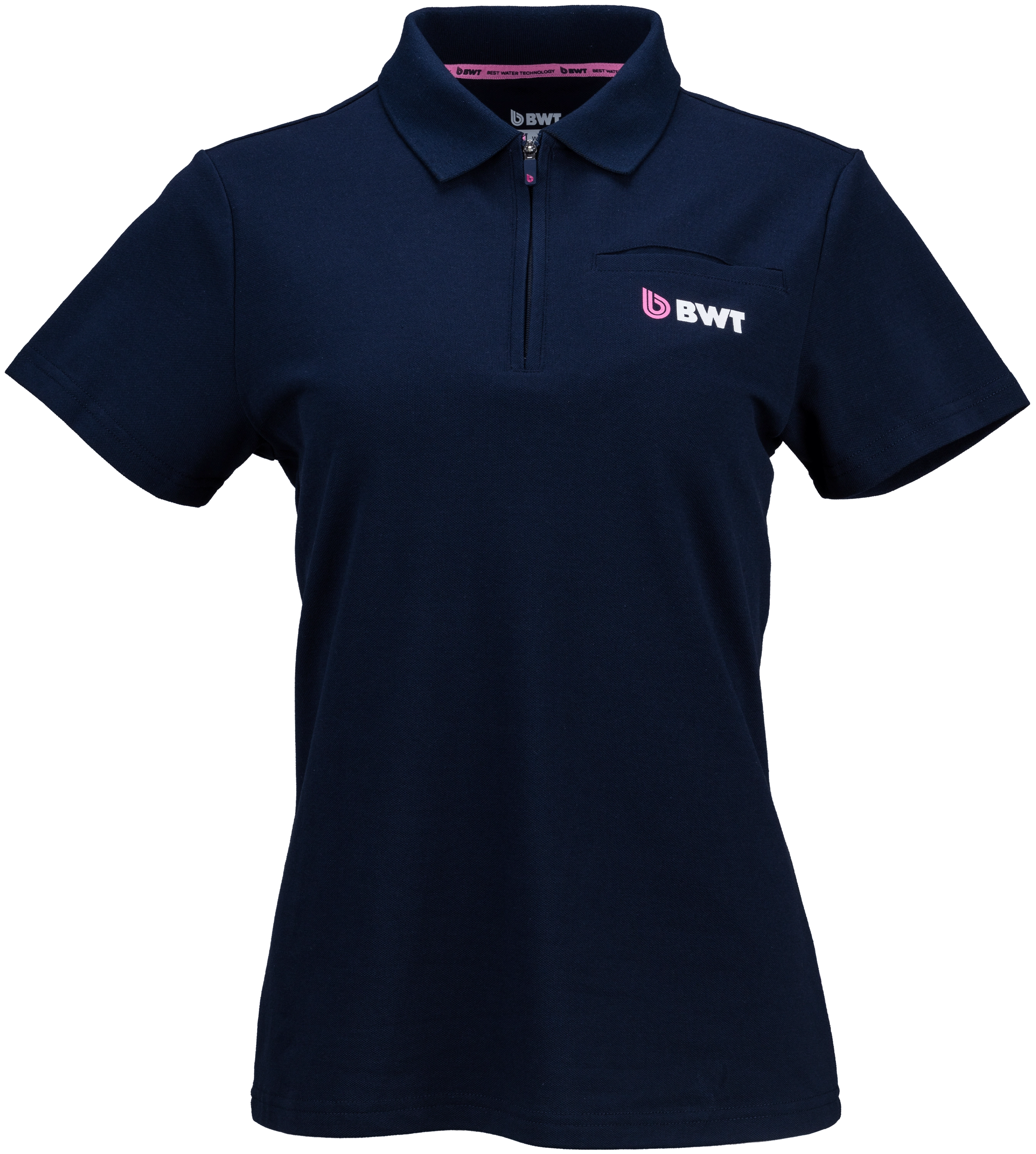 01_BWT_Poloshirt_2026_Blue_Female_Front_3000px
