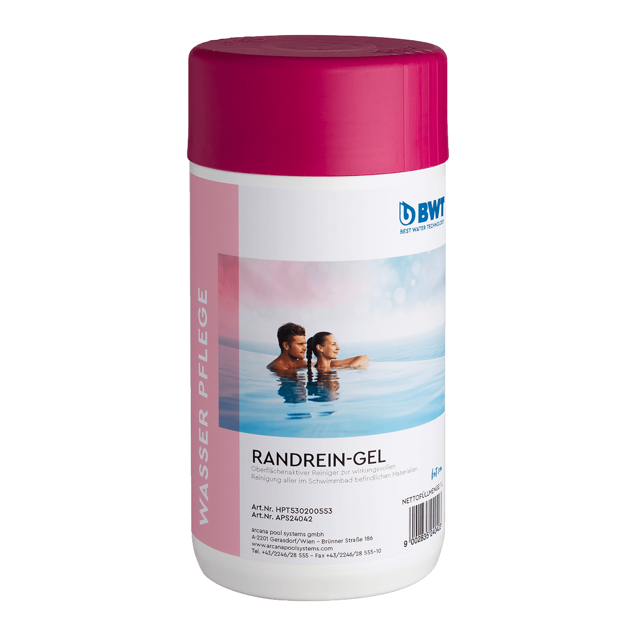 BWT Randgel 1 l pool water care for cleaning the pool